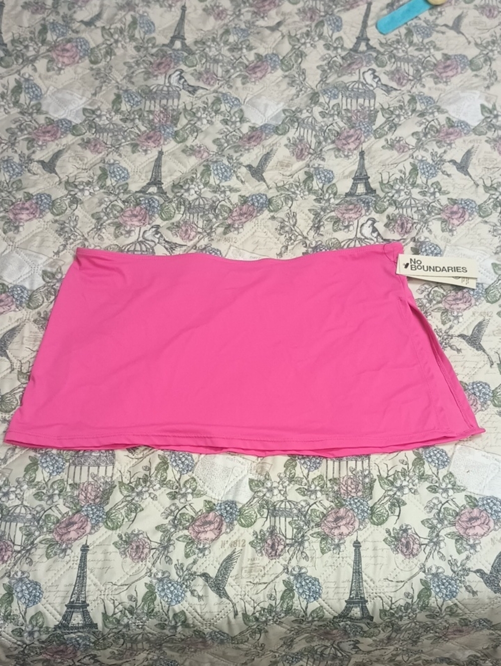 No Boundaries Bright Pink Women's swim Skirt